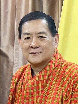 Portrait of Jigme Singye Wangchuck