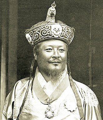 Portrait of Ugyen Wangchuck